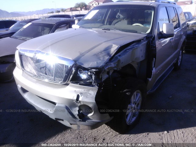 5LMEU68H04ZJ07714 - 2004 LINCOLN AVIATOR 金色 照片 6