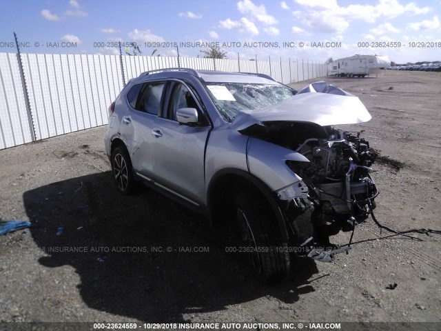 JN8AT2MT5JW467526 - 2018 NISSAN ROGUE S/SL/SV SILVER photo 1