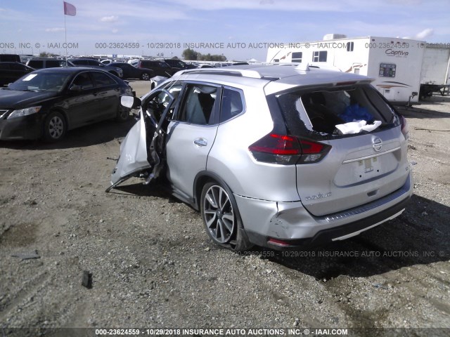 JN8AT2MT5JW467526 - 2018 NISSAN ROGUE S/SL/SV SILVER photo 3