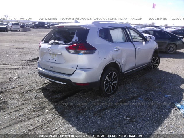 JN8AT2MT5JW467526 - 2018 NISSAN ROGUE S/SL/SV SILVER photo 4