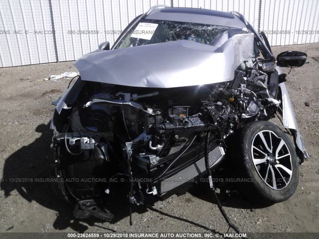 JN8AT2MT5JW467526 - 2018 NISSAN ROGUE S/SL/SV SILVER photo 6