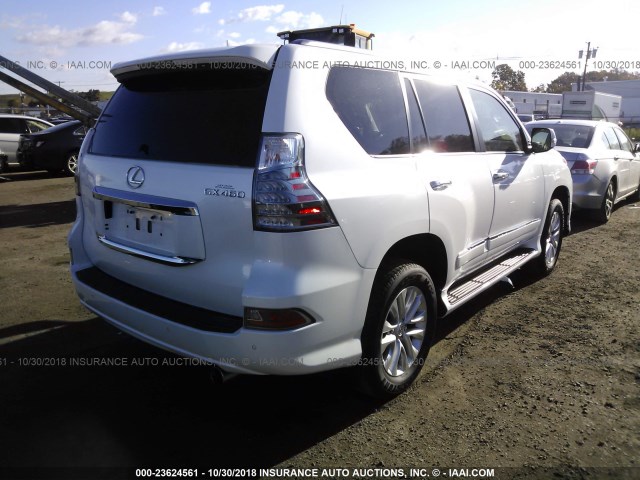 JTJBM7FX0H5173085 - 2017 LEXUS GX WHITE photo 4