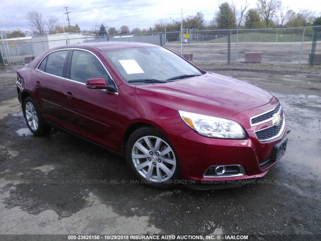 1G11E5SAXDF320057 - 2013 CHEVROLET MALIBU 2LT RED photo 1