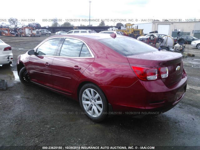 1G11E5SAXDF320057 - 2013 CHEVROLET MALIBU 2LT RED photo 3