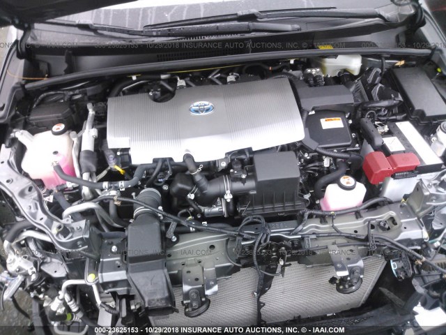 JTDKARFP9H3065955 - 2017 TOYOTA PRIUS PRIME  灰色 照片 10