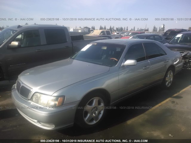 JNKBY31A01M100070 - 2001 INFINITI Q45 T GRAY photo 2