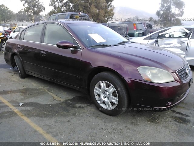 1N4AL11D16N358633 - 2006 NISSAN ALTIMA S/SL RED photo 1