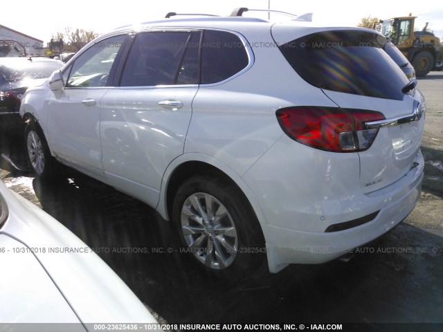 LRBFXDSA6HD049788 - 2017 BUICK ENVISION ESSENCE WHITE photo 3