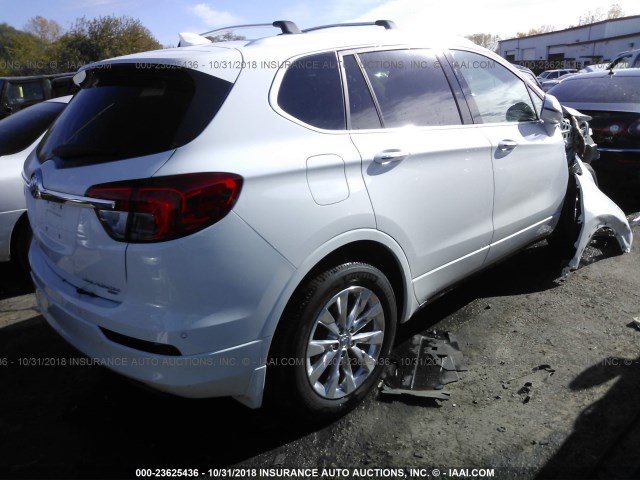 LRBFXDSA6HD049788 - 2017 BUICK ENVISION ESSENCE WHITE photo 4