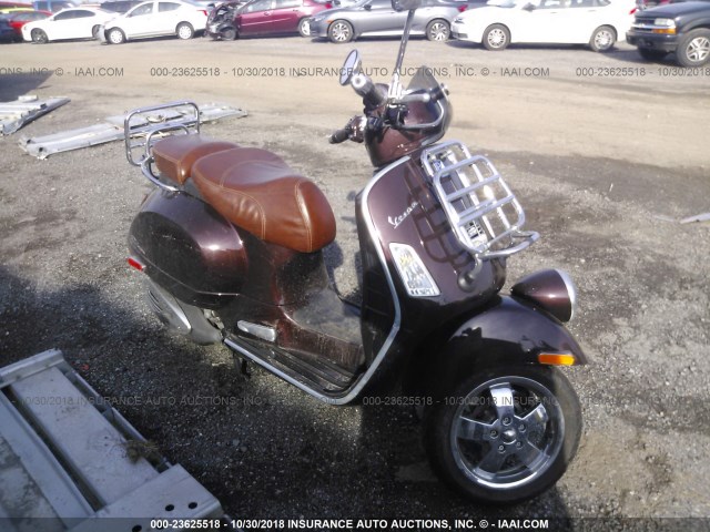 ZAPM459L8C5901056 - 2012 VESPA GTS 300 SUPER BROWN photo 1