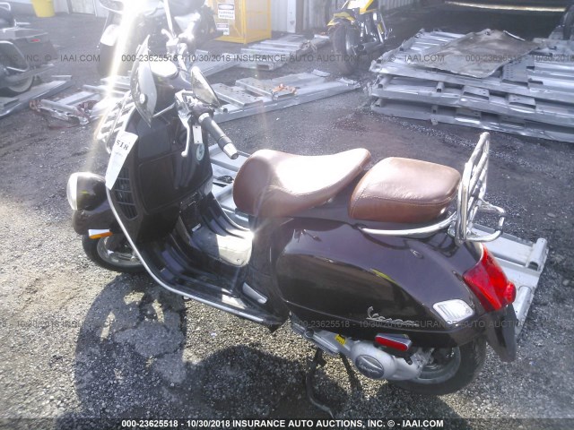 ZAPM459L8C5901056 - 2012 VESPA GTS 300 SUPER BROWN photo 3