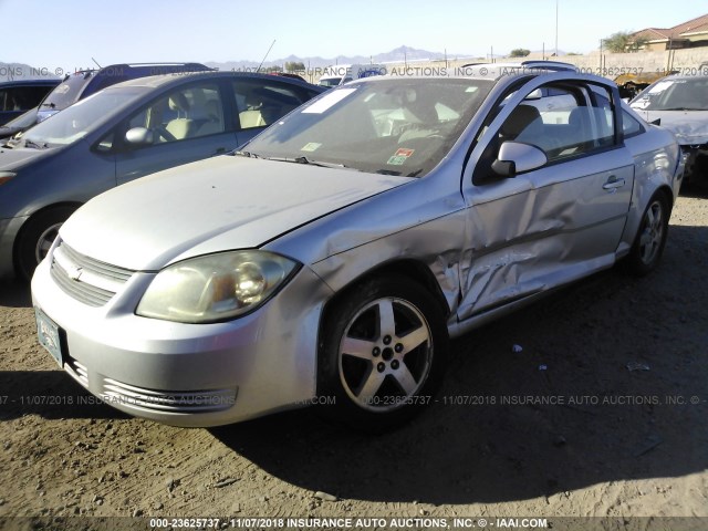 1G1AT18H797196818 - 2009 CHEVROLET COBALT LT SILVER photo 2