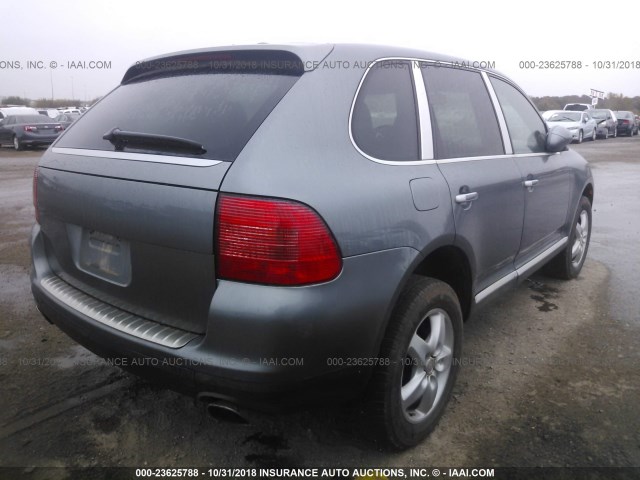 WP1AB29P44LA75460 - 2004 PORSCHE CAYENNE S SILVER photo 4