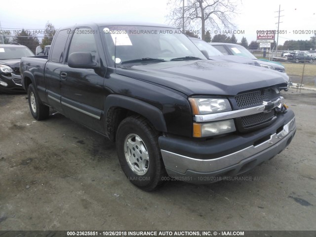 2GCEC19V931303725 - 2003 CHEVROLET SILVERADO C1500 BLACK photo 1