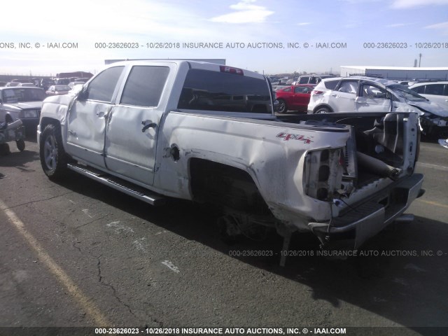 3GCUKREC3FG131379 - 2015 CHEVROLET SILVERADO K1500 LT WHITE photo 3