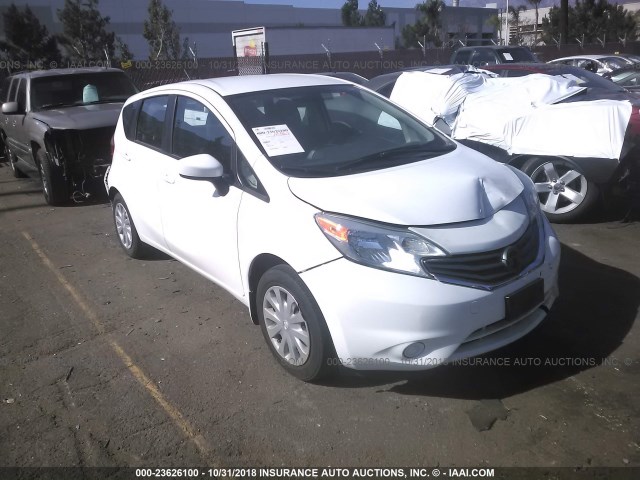 3N1CE2CP0FL409987 - 2015 NISSAN VERSA NOTE S/S PLUS/SV/SL/SR WHITE photo 1