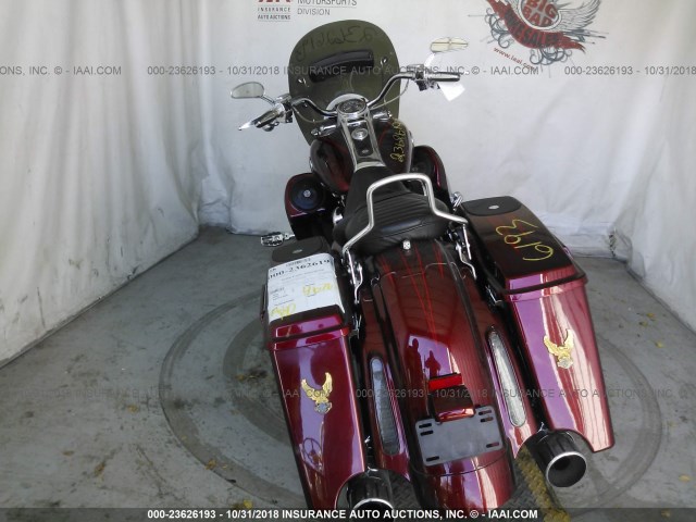 1HD1PG816DB962804 - 2013 HARLEY-DAVIDSON FLHRSE4 CVO BURGUNDY photo 6