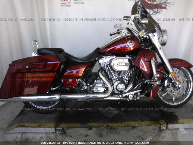 1HD1PG816DB962804 - 2013 HARLEY-DAVIDSON FLHRSE4 CVO BURGUNDY photo 8