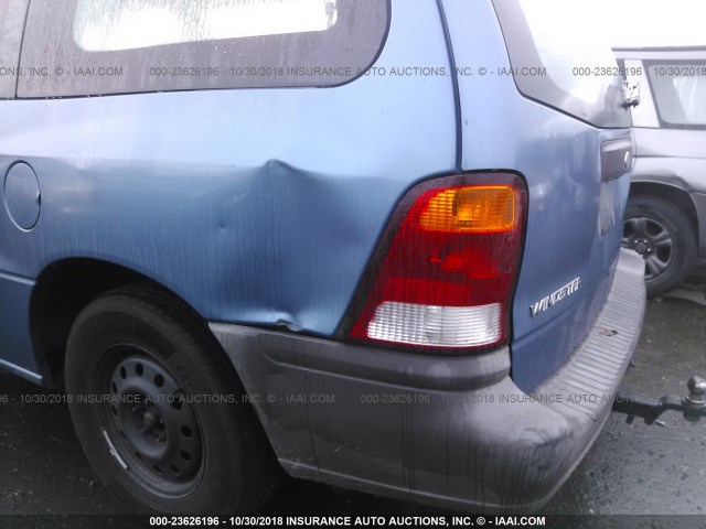 2FTZA54492BB12487 - 2002 FORD WINDSTAR BLUE photo 6