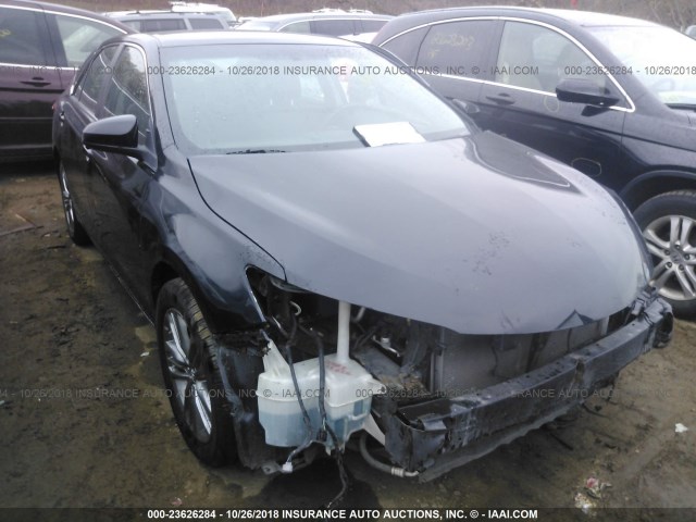 4T1BF1FK1FU092139 - 2015 TOYOTA CAMRY LE/XLE/SE/XSE BLACK photo 1