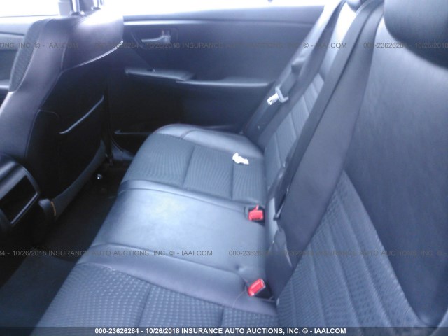 4T1BF1FK1FU092139 - 2015 TOYOTA CAMRY LE/XLE/SE/XSE BLACK photo 8