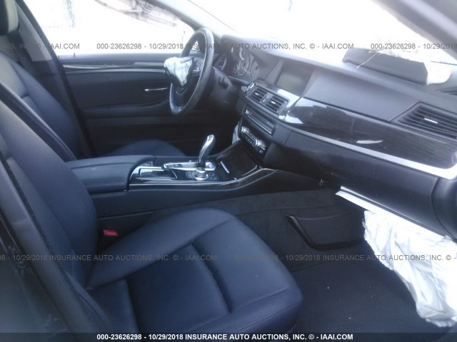 WBAXH5C53CDW02901 - 2012 BMW 528 XI BLACK photo 5
