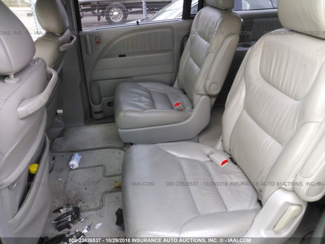 5FNRL38755B135369 - 2005 HONDA ODYSSEY EXL GRAY photo 8