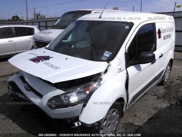 NM0LS6E72G1258568 - 2016 FORD TRANSIT CONNECT XL WHITE photo 2