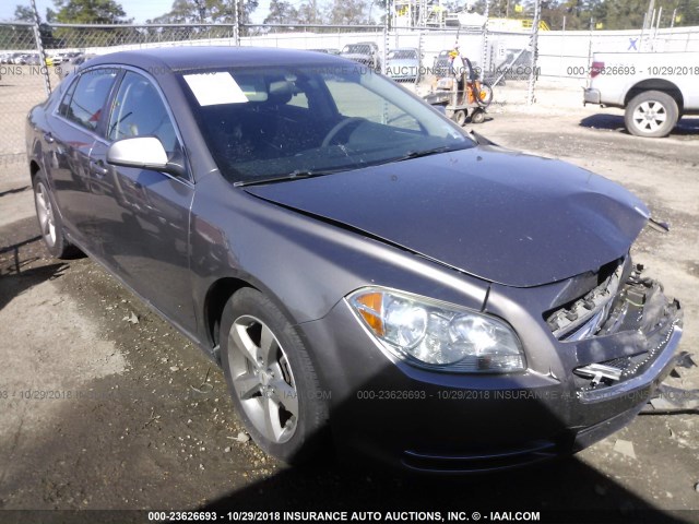 1G1ZC5EU9BF120251 - 2011 CHEVROLET MALIBU 1LT BROWN photo 1