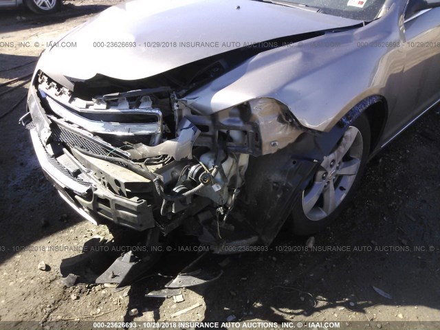 1G1ZC5EU9BF120251 - 2011 CHEVROLET MALIBU 1LT BROWN photo 6