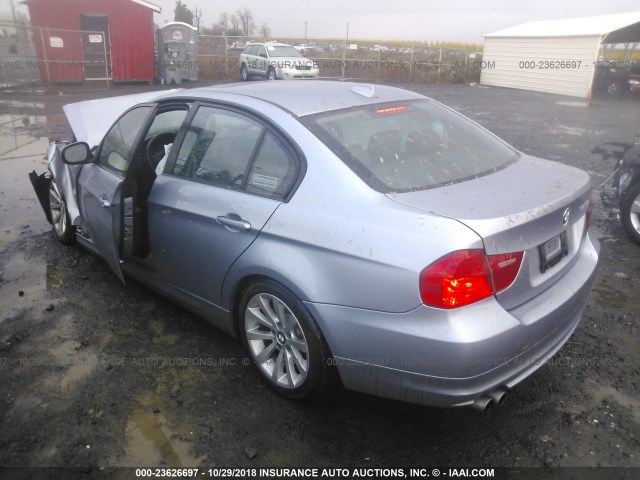 WBAPK5C52BF126032 - 2011 BMW 328 XI SULEV Light Blue photo 3