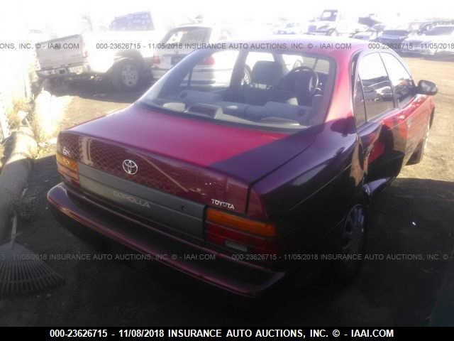 1NXAE09B1SZ233791 - 1995 TOYOTA COROLLA LE/DX RED photo 6