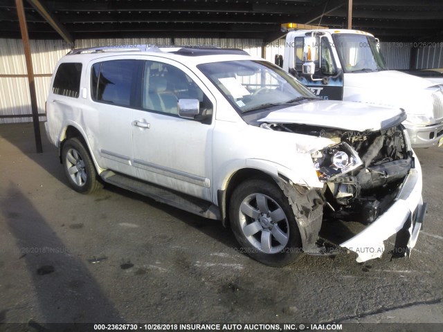 5N1BA0NC0AN620503 - 2010 NISSAN ARMADA SE/TITANIUM/PLATINUM WHITE photo 1