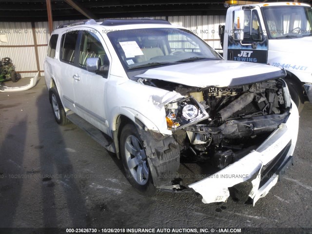 5N1BA0NC0AN620503 - 2010 NISSAN ARMADA SE/TITANIUM/PLATINUM WHITE photo 6