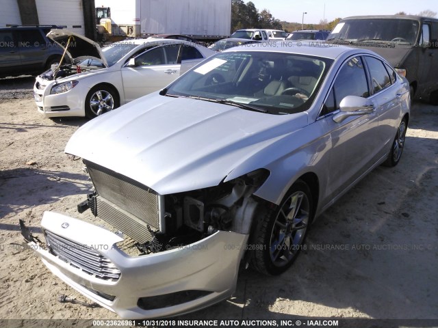 3FA6P0K95FR287724 - 2015 FORD FUSION TITANIUM SILVER photo 2