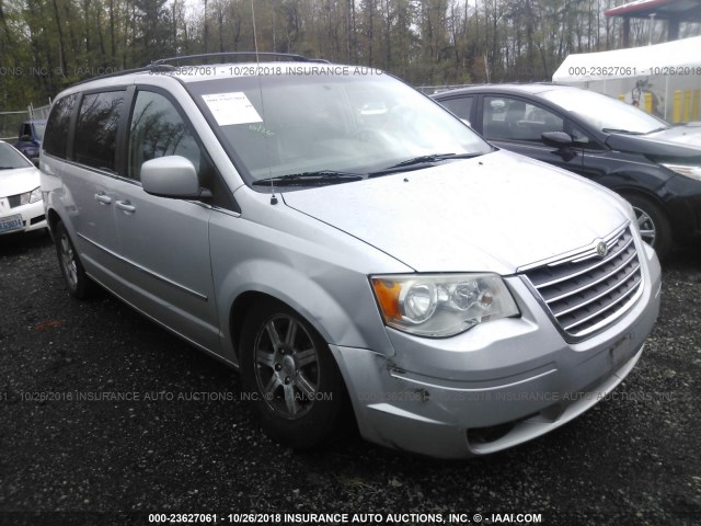 2A4RR5D16AR309860 - 2010 CHRYSLER TOWN & COUNTRY TOURING SILVER photo 1