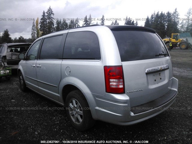 2A4RR5D16AR309860 - 2010 CHRYSLER TOWN & COUNTRY TOURING SILVER photo 3