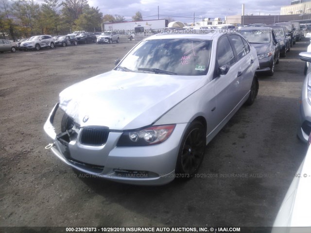 WBAVB33546KR77788 - 2006 BMW 330 I SILVER photo 2