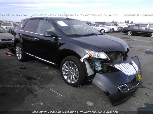 2LMDJ8JK9FBL31664 - 2015 LINCOLN MKX BLACK photo 1