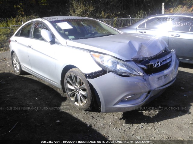 5NPEC4AB7BH279439 - 2011 HYUNDAI SONATA SE/LIMITED SILVER photo 1