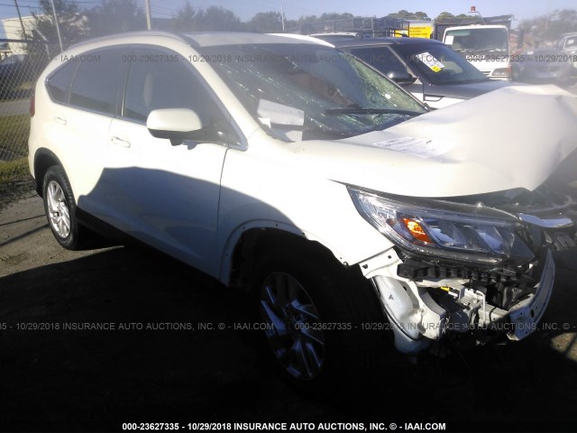 5J6RM3H73GL023385 - 2016 HONDA CR-V EXL WHITE photo 1