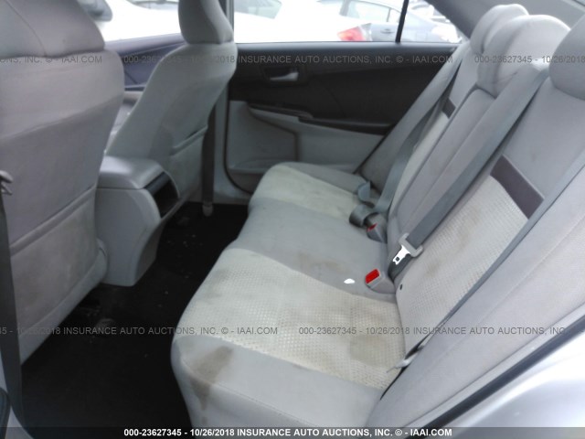 4T1BF1FK5CU041271 - 2012 TOYOTA CAMRY SE/LE/XLE GRAY photo 8