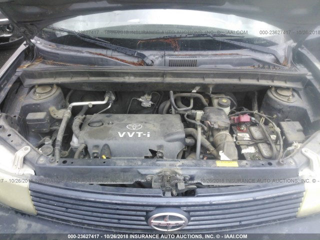 JTLKT324454017308 - 2005 TOYOTA SCION XB Көк фото 10