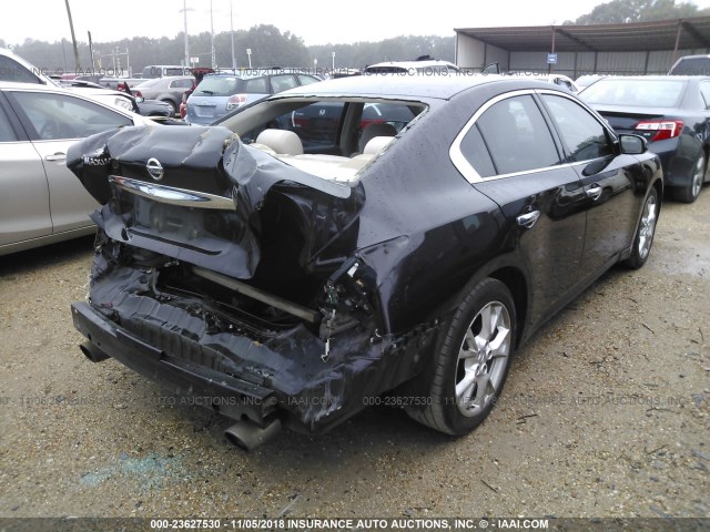 1N4AA5AP3DC814552 - 2013 NISSAN MAXIMA S/SV PURPLE photo 4