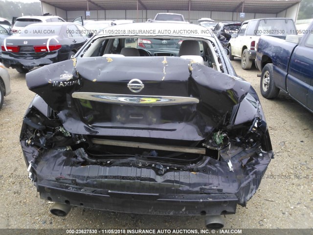 1N4AA5AP3DC814552 - 2013 NISSAN MAXIMA S/SV PURPLE photo 6