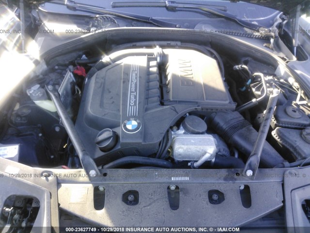 WBAFU7C59CDU65854 - 2012 BMW 535 XI BLACK photo 10
