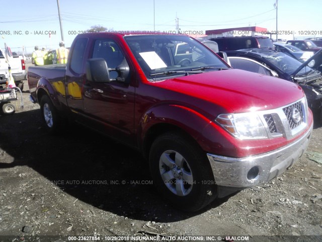 1N6AD0CU7AC439331 - 2010 NISSAN FRONTIER KING CAB SE/LE/NISMO RED photo 1