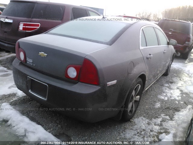 1G1ZC5E15BF138008 - 2011 CHEVROLET MALIBU 1LT GRAY photo 4
