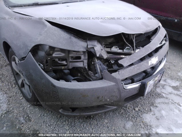 1G1ZC5E15BF138008 - 2011 CHEVROLET MALIBU 1LT GRAY photo 6