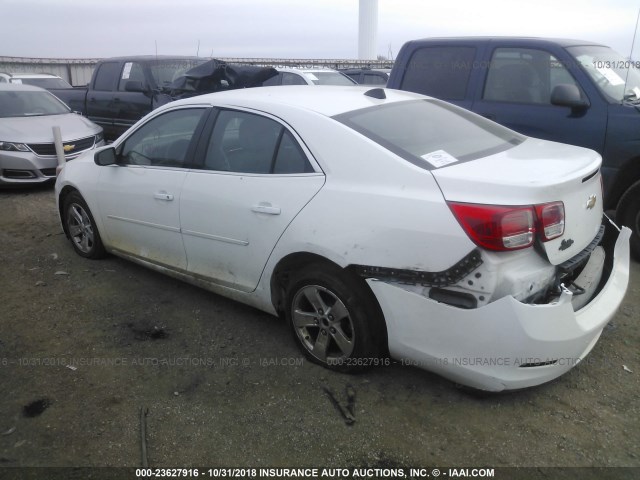 1G11B5SL6EF119462 - 2014 CHEVROLET MALIBU LS Սպիտակ լուսանկար 3